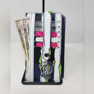 New Horror / Comedy Character Themed Purse Pal Slim Compact Wallet Card Holder C